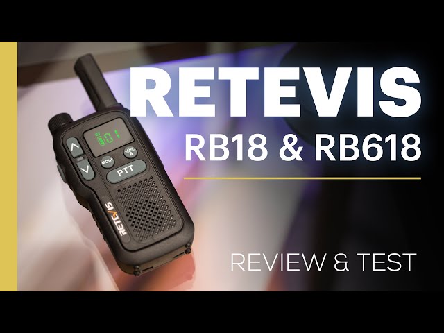 Retevis RB18 & RB618 - Review and Test