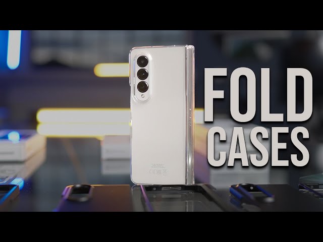 Samsung Galaxy Fold 4 - Spigen CASES lineup and ACCESSORIES!