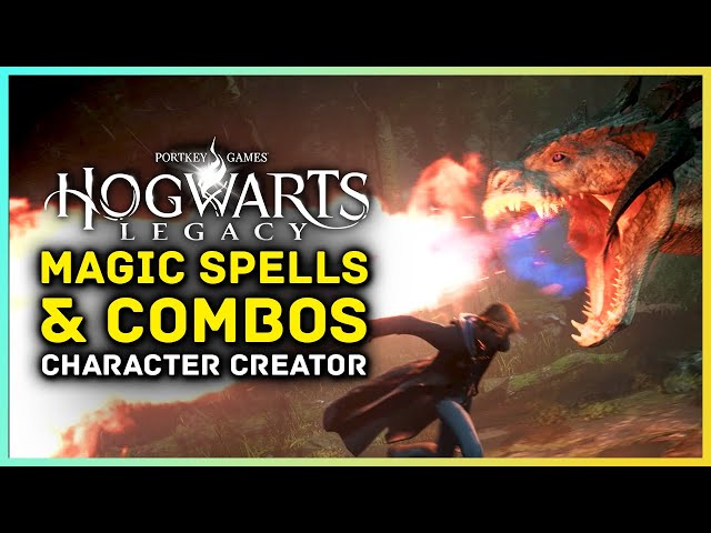 Hogwarts Legacy - Magic Spells & Combos, Character Creator, Abilities & Difficulty!