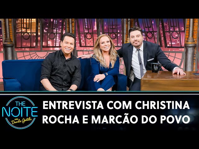 Entrevista com os apresentadores Marcão do Povo e Christina Rocha | The Noite (04/04/24)