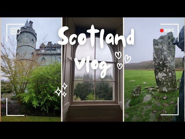 Scottish Highlands Day Trip | Inverary Castle, Loch Lomond, Standing Stones | Scotland Vlog #5