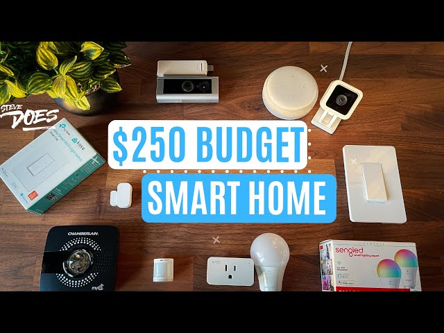 $250 BUDGET Smart Home Setup For Beginners + Automation Ideas!