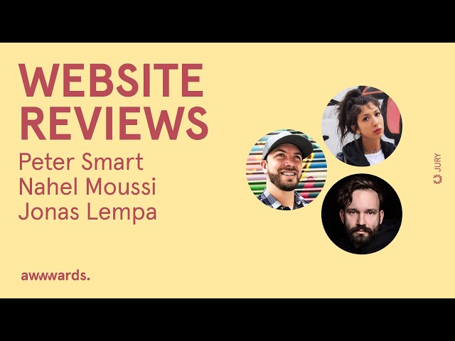 🔴 Live Jury Website Reviews | Peter Smart, Nahel Moussi & Jonas Lempa