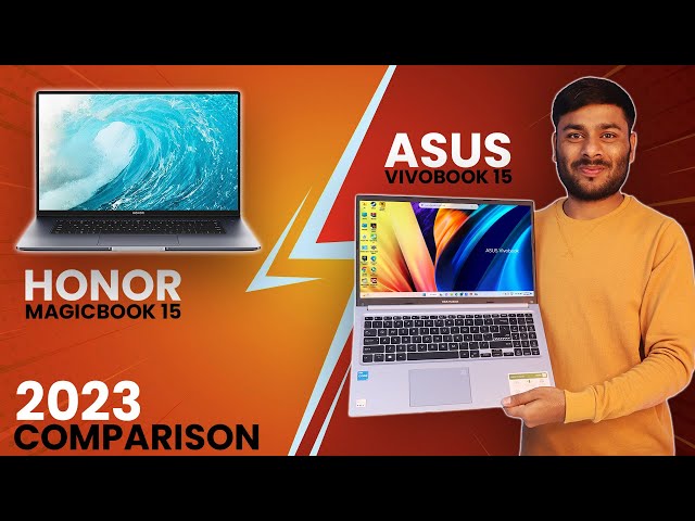 Asus Vivobook 15 vs Honor Magicbook 15 | which one is best laptop under 40000 in 2023 ?