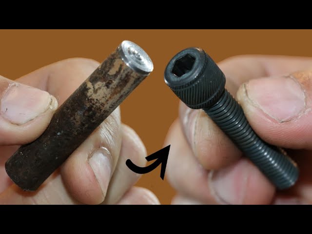 Making an Allen screw ( Fast & Easy )