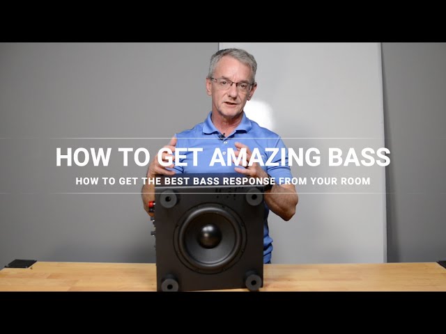 How To Get The Most Bass Out Of Your Room!