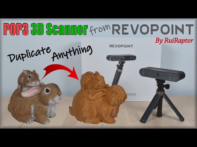 New REVOPOINT POP 3 (3D Scanner) -  Analysis, Tests & Review