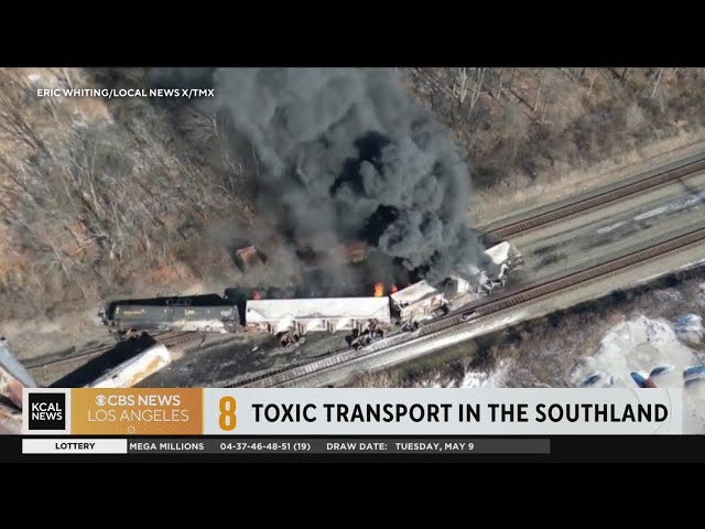 Investigating toxic transports in the southland