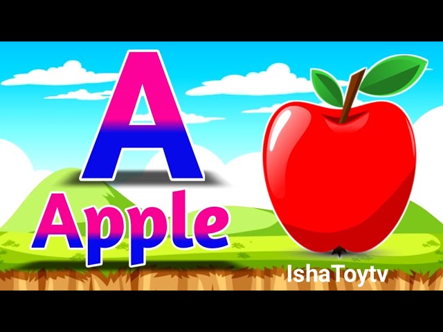 One two three, 1 ro 100 counting, ABCD, A for Apple, 123 Numbers, learn to count, Alphabet a to z