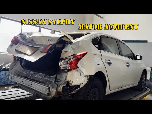 Nissan Sylphy Rear Crash Repair: Restoration Journey