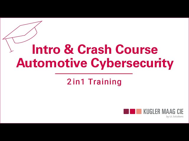 Training Recommendation: Automotive Security 2-in-1 Course