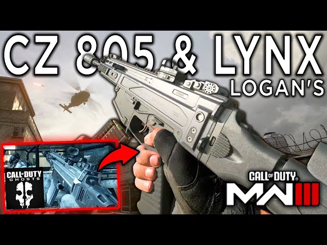Logan's CZ 805 & Lynx from CoD Ghosts Clockwork Mission - Modern Warfare 3 Multiplayer Gameplay