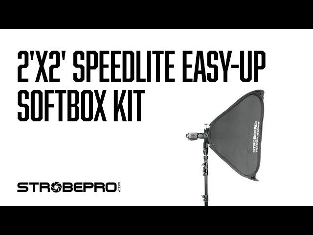 STROBEPRO 2'X2' SPEEDLITE EASY-UP SOFTBOX KIT