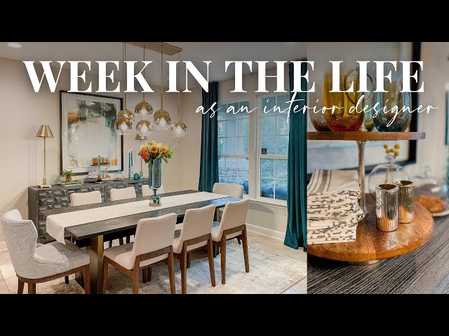 Interior Designer Week in the Life || Come to Work with Me