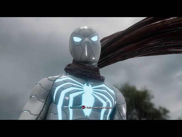 Marvel's Spider-Man 2_Mj kissing peter