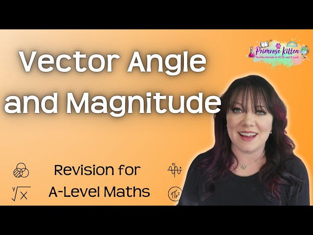 Vector Angle and Magnitude | Revision for Maths A-Level