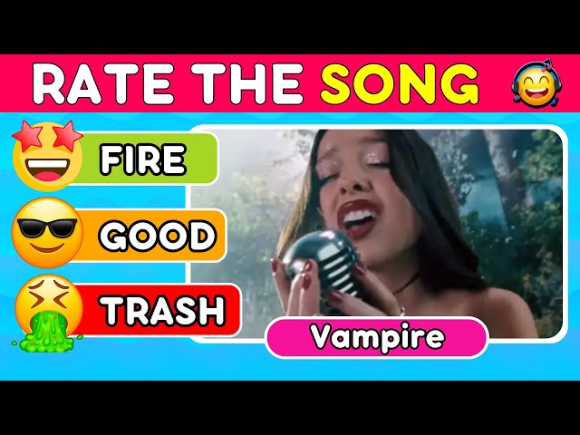 RATE THE SONG 🎵 | 2023 Top Songs Tier List | Music Quiz #2