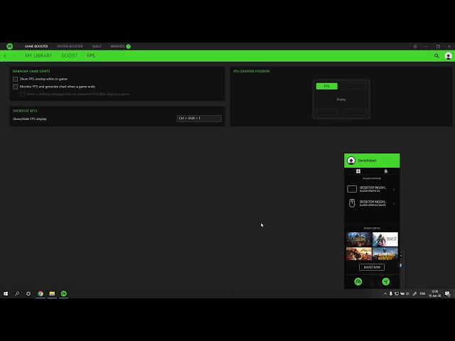 Boost Your FPS: How to Show or Hide FPS in-game with Game Booster from Razer Cortex