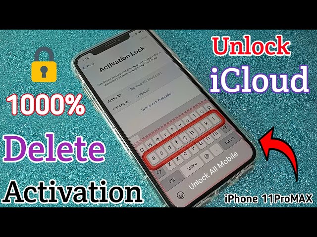 Delete Activation !! Unlock iCloud iPhone 11 ProMax any iOS Version iCloud Bypass!!100% Success 2021
