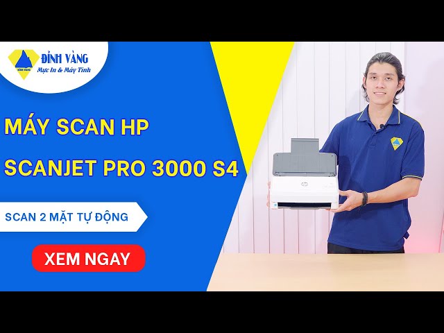 Máy Scan HP ScanJet Pro 3000 s4 | Máy scan 2 mặt tốc độ nhanh