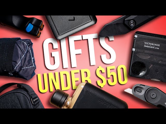Best Holiday Tech/EDC Gifts Over $50 - Gift Guide 2023
