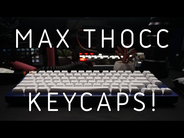 Which Keycap Profile for MAX THOCC? CXA, MDA, MT3, SA Comparison!