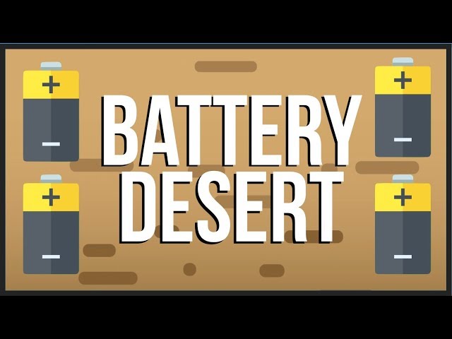 The Desert Made Out of Batteries
