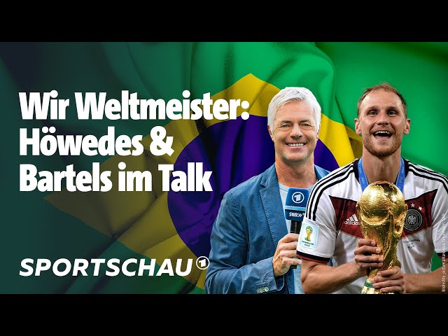 Live-Talk mit Benedikt Höwedes und Tom Bartels zur Dokuserie "Wir Weltmeister" | Sportschau Fußball