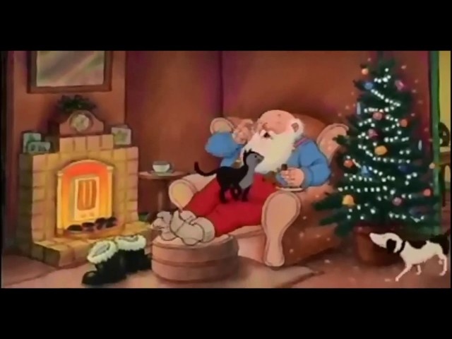 Kit Kat Candy Bars Father Christmas Takes A Break 2007 TV Commercial HD