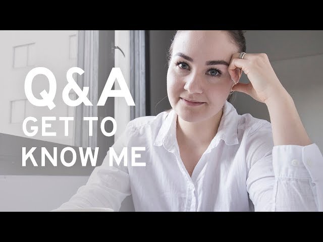 Q&A - Get to Know Me Better