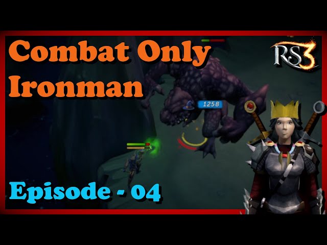RS3 - Combat Only Ironman, Episode 04. (Level Milestones And A Boss!)