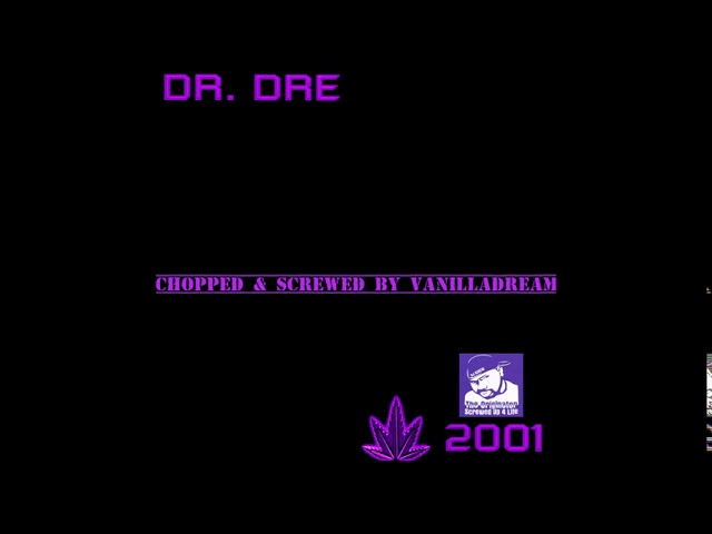 Dr. Dre - Big Ego's (Instrumental) (Screwed) by DJ Vanilladream