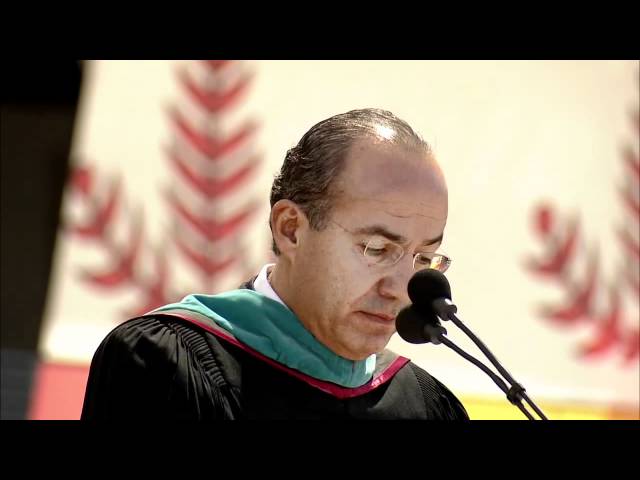 Felipe Calderón's 2011 Commencement Address