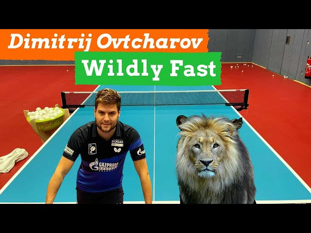 Wildly Fast Table Tennis l  Dimitrij Ovtcharov
