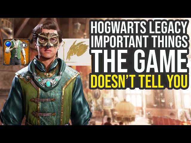 Hogwarts Legacy Tips And Tricks The Game Doesn't Tell You About (Hogwarts Legacy Beginners Guide)