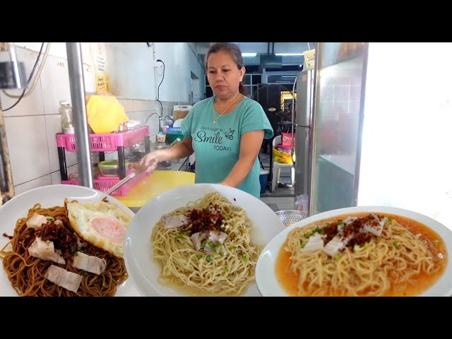 Taste Of Sarawak || Legendary Kampua Mee From This Auntie Is Very Extraordinary