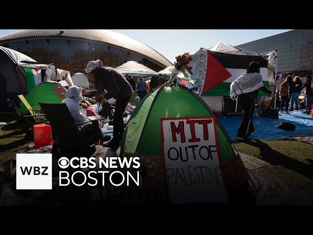 A look at student protests over Israel-Hamas war in Gaza across Massachusetts college campuses