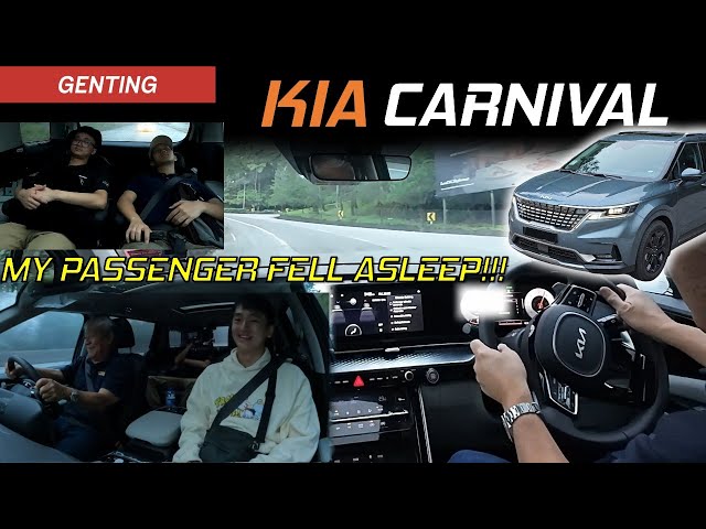 Kia Carnival 7-Seater | Can it Do The Genting Hillclimb? / YS Khong Driving