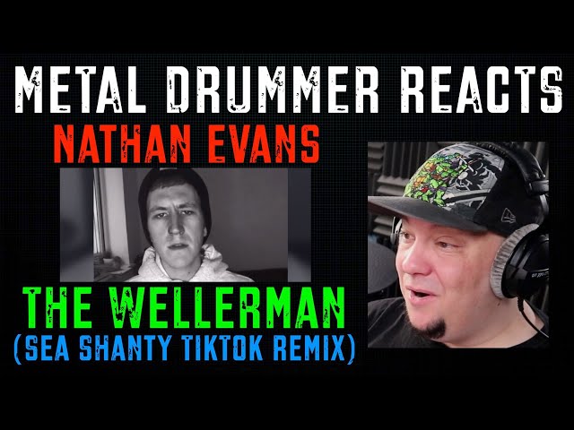 Metal Drummer Reacts to THE WELLERMAN TikTok Remix (Nathan Evans)