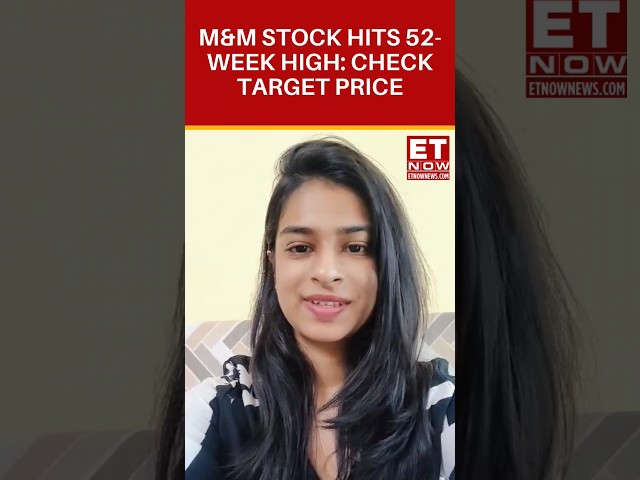 Mahindra & Mahindra Stock Surges 8%: Should You Buy? Check Target Price | #stockmarket #shorts