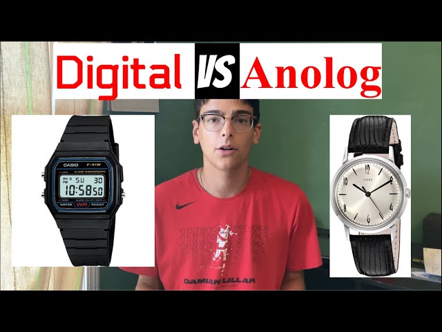 Analog Vs. Digital Watches