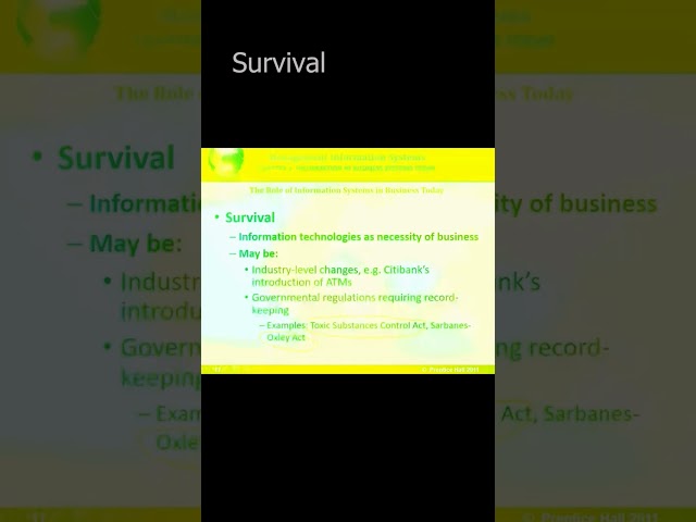 What is survival in MiS?