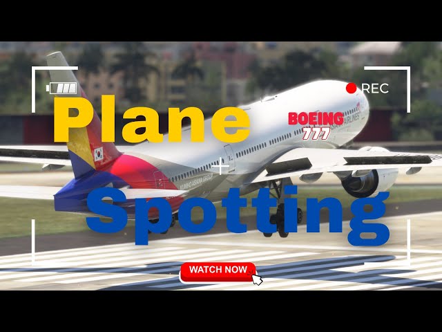 Most SCARY Plane Flight Landing!! Asiana Airlines Boeing 777 Landing at Mumbai Airport
