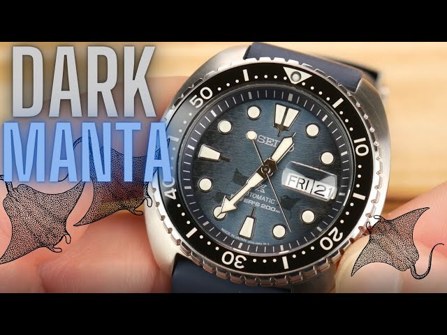 Seiko SPRF77 Dark Manta King Turtle  I Watches Like This Are Why We Fell In Love With Seiko