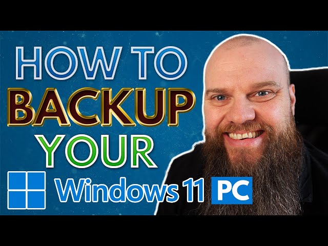 How to Backup Your Windows 11 to an External Hard Drive #windows11
