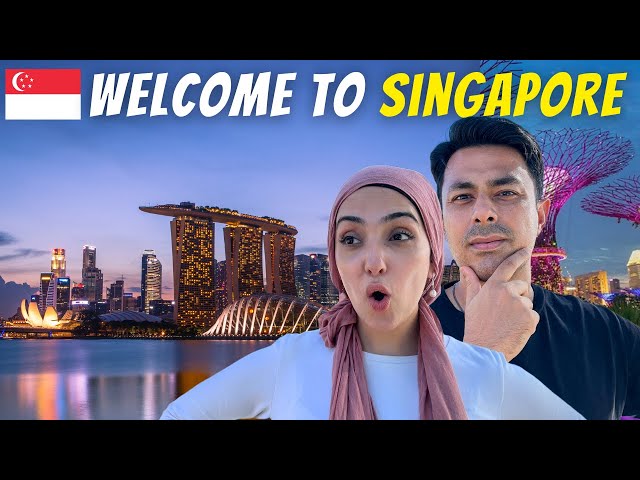 OUR FIRST IMPRESSIONS OF SINGAPORE CHANGED -THIS IS WHY! 🇸🇬🇵🇰FIRST DAY IN SINGAPORE! IMMY & TANI