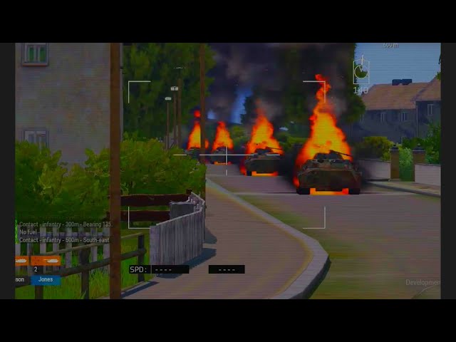 Massive fire! Largest Convoi of Armored Fighting Vehicle  • Destroy By Enemies