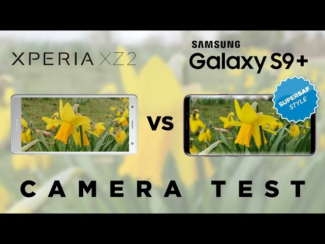 Sony Xperia XZ2 vs Samsung Galaxy S9+ Camera Test Comparison