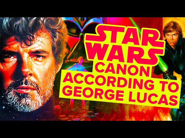 What George Lucas Considered Star Wars Canon