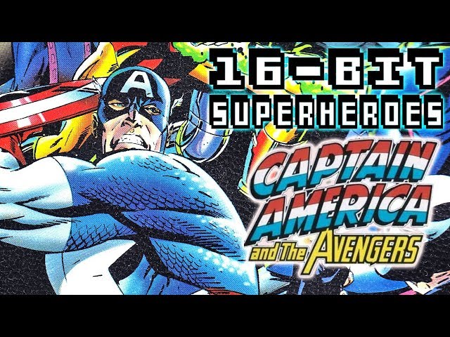 16-bit Superheroes: Captain America and The Avengers - Electric Playground Review